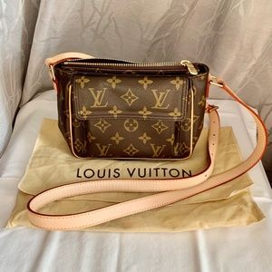 Louis Vuitton Monogram 2005 Viva Cite PM Crossbody Purse